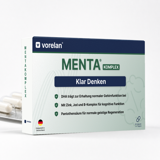 Vorelan MENTA Komplex — Klar Denken
